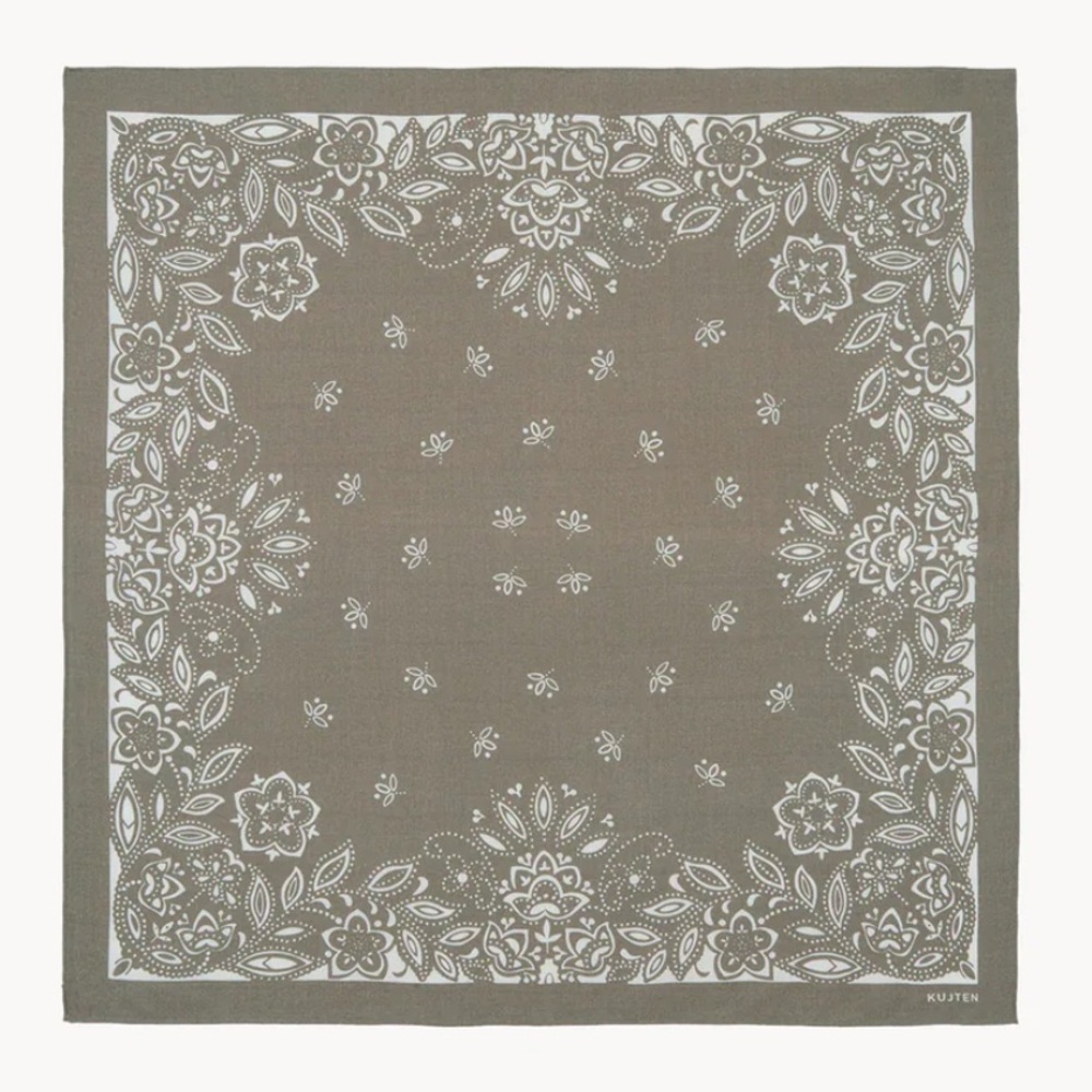 KUJTEN Small Bandana Heli marl khaki